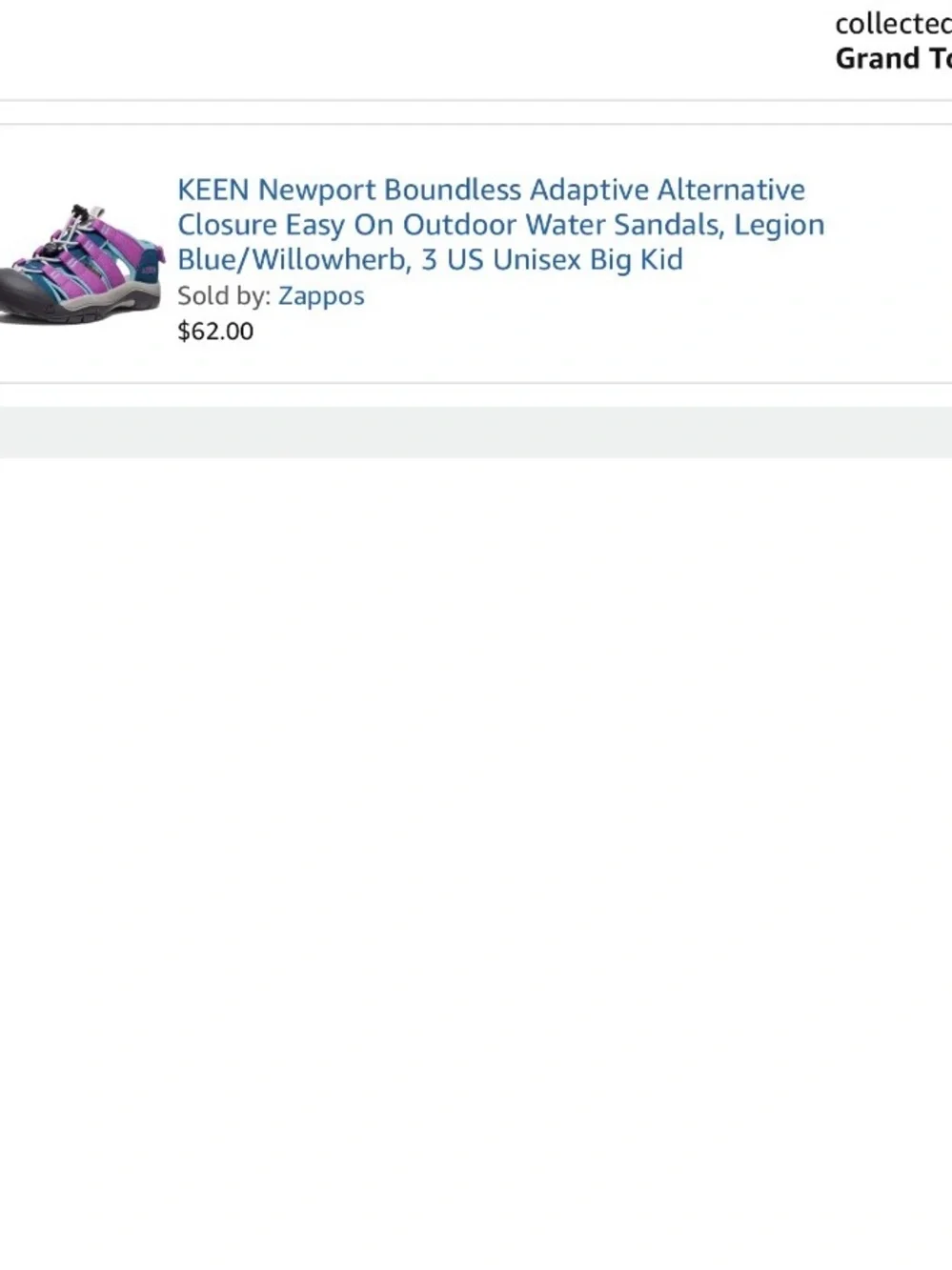 Keen Newport Boundless Sandals Size 3
